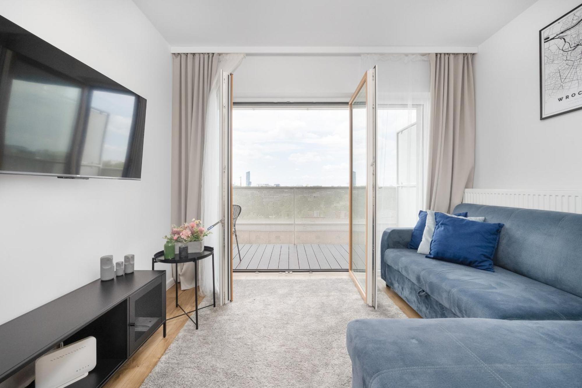 Klasyczny Apartament Z Balkonem We Wroclawiu By Noclegi Renters 外观 照片